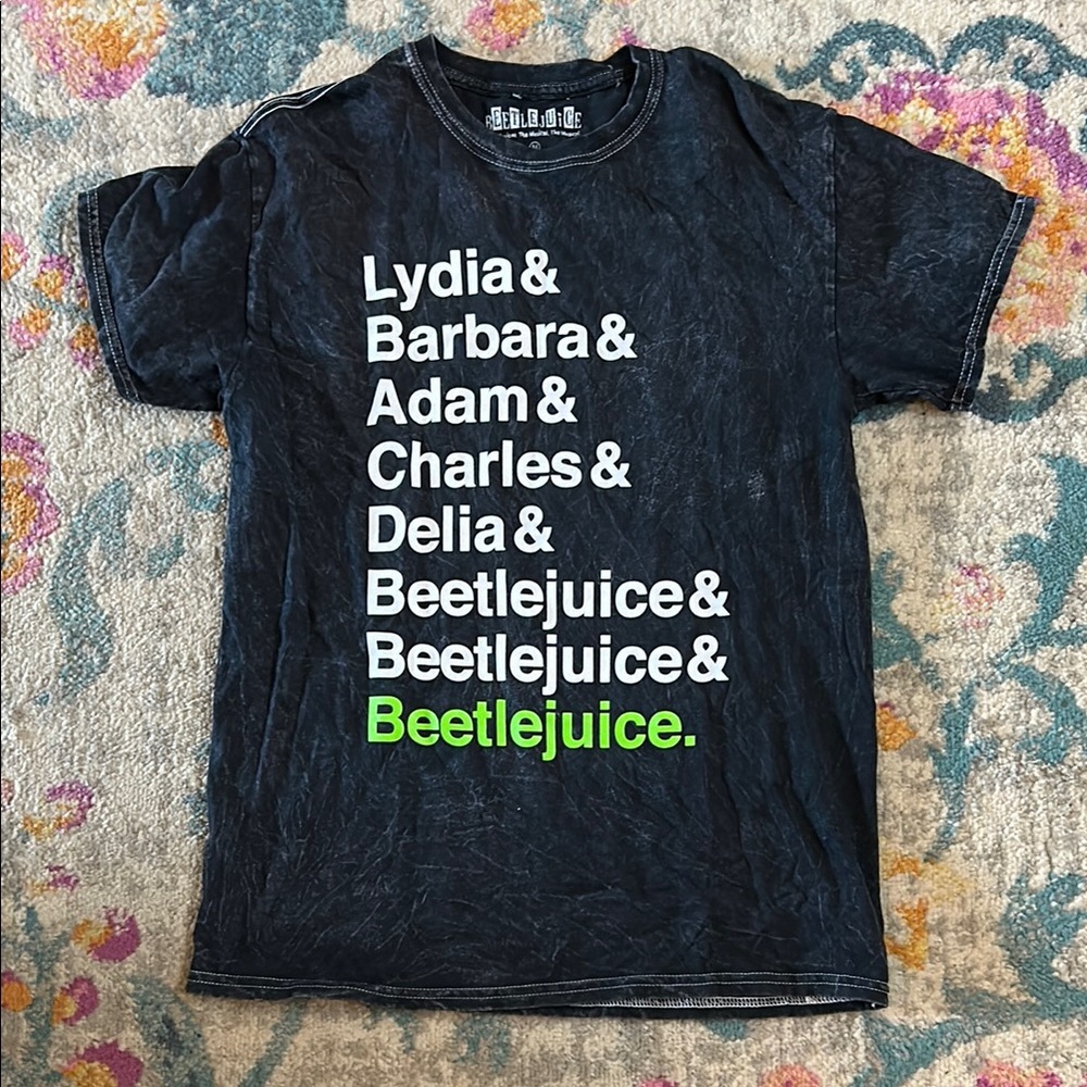 Beetlejuice Graphic Tee - Black